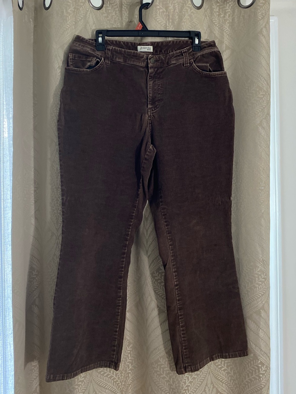 St. John's Bay Brown Boot-Cut Corduroy Jeans - Women